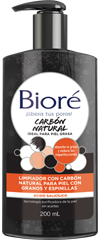 Bioré<sup>®</sup> Limpiador Con Carbón Natural Para Piel Con Granos Y Espinillas